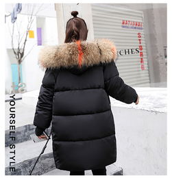 【2018定制加工秋冬新款女式羽絨服韓版時(shí)尚修身長款輕薄羽絨服】-